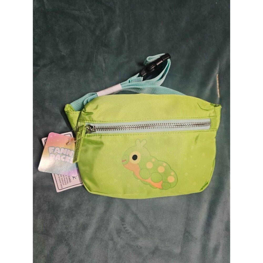 NWT Fiesta Toy Swallowtail Caterpillar Fanny Pack Lime Green Belt Bag